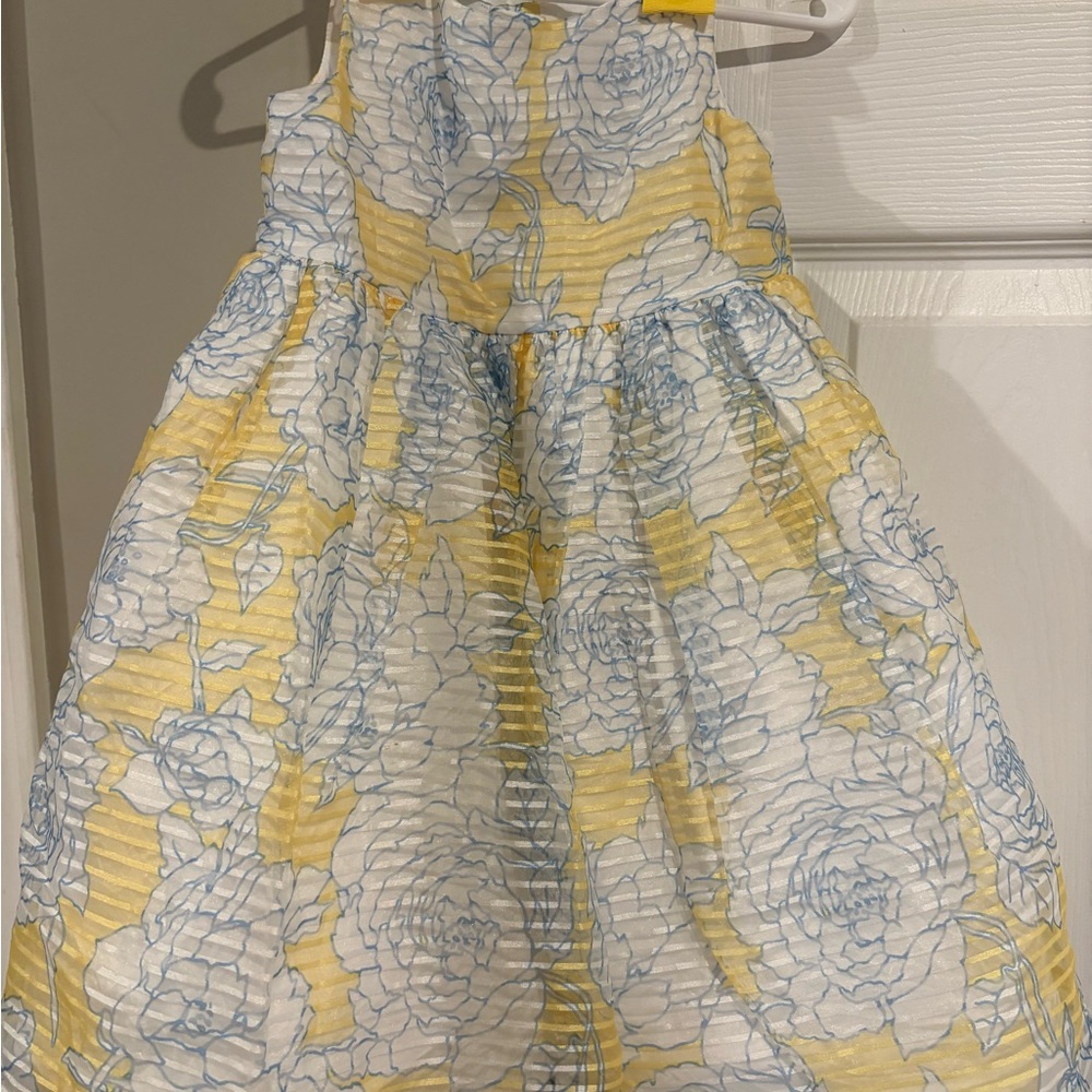 Janie and Jack Yellow Pleated Sundress